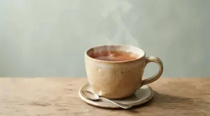 A humorous ceramic vessel celebrating tea obsession, featured in a collection of funny mugs under £10
