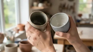 Inspecting glaze safety on porcelain vs ceramic espresso cups for daily home use